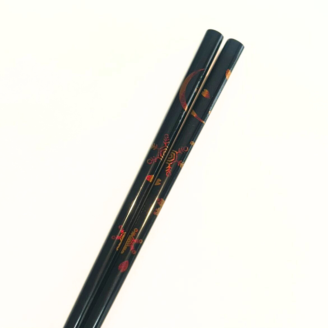 木製白檀夢うるし箸22.5cm雪月花(食洗機対応)