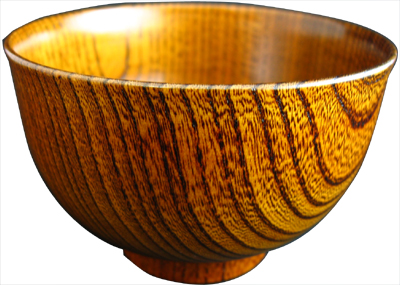 木製 欅 すり漆塗汁椀 化粧箱入/お椀/漆塗