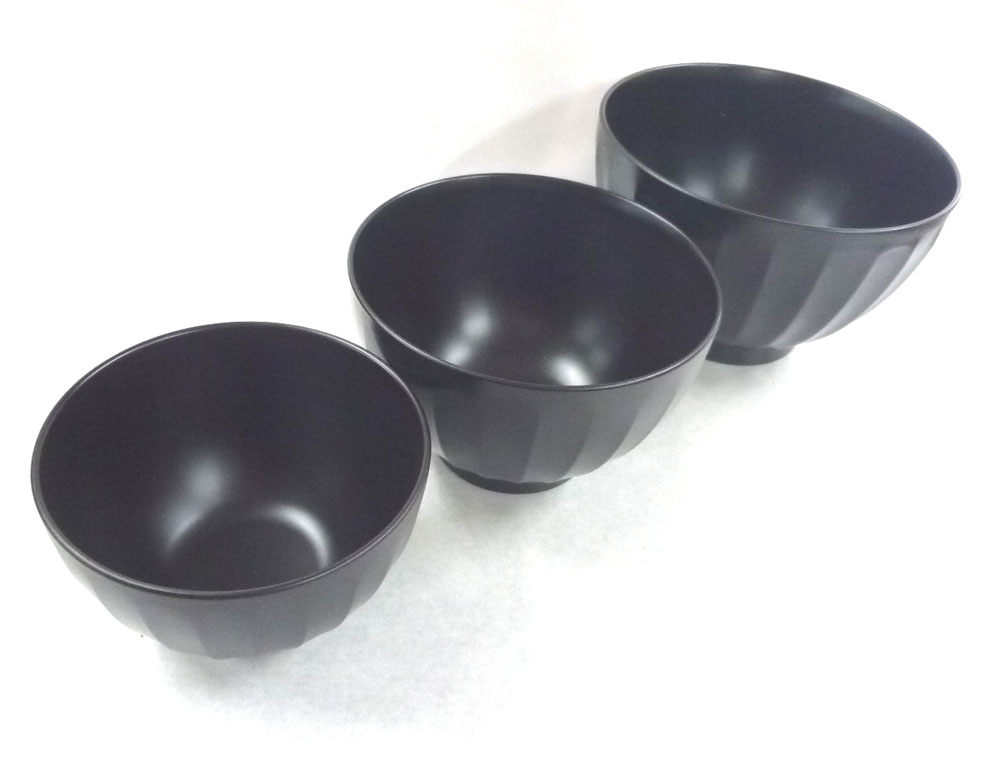 耐熱PAしのぎ組入子椀タメ大中小