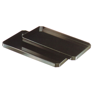 茶道具・茶懐石 樹脂製うるし塗 茶懐石脇取盆(入子)組