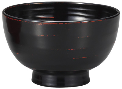 木製弥生汁椀曙漆塗 化粧箱入/お椀/漆塗